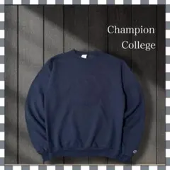 4301/チャンピオン ヴィジテーションアカデミー カレッジ刺繍スウェットM