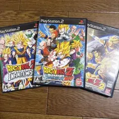 ドラゴンボールZ PS2 ソフト 3本セット