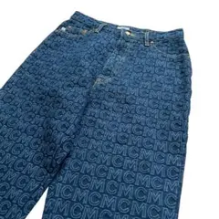 【美品】MCM ヴィンテージデニム モノグラム
