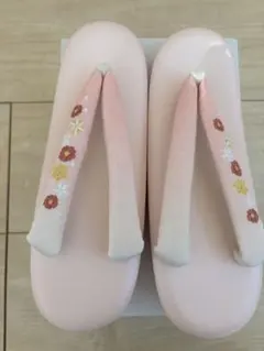 草履　ピンク　L Lサイズ