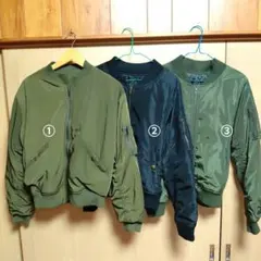 レディースMA-１ブルゾン3着セット