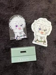 にじさんじ　チョコエッグ　ミニアクリルスタンド ステッカー 叢雲カゲツ