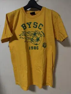 中古　バーンズアウトフィッター　USA イエローTシャツ サイズ38のサムネイル