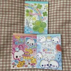 正規品 平成レトロ 平成女児 メモ帳 クーリア あわわちゃんラブ友 6冊