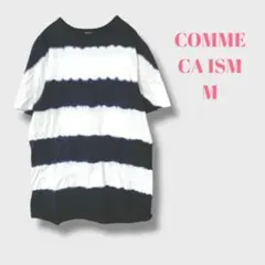 コムサイズム　レディース　半袖　ボーダーTシャツ　カットソー　綿１００％　M