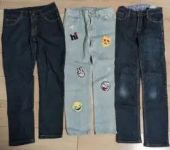 子供　キッズ　ジーンズ　140　まとめ売り