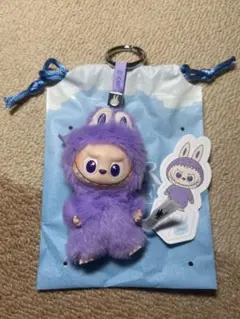 LABUBU PIN FOR LOVE ぬいぐるみペンダント　T