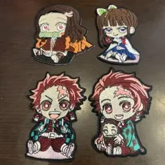#値下げ！鬼滅の刃　アイロンワッペンセット