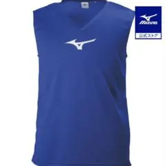 新品半額以下MIZUNO ノースリーブシャツ ブルーのサムネイル