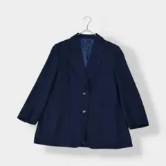 ingrid NEW YORKER ウール テーラードジャケット ネイビーのサムネイル
