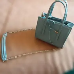美品　ZARA　チェーン　ショルダーバッグ