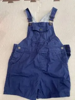 Zara BabyBoyネイビー コットンオーバーオール 86cm