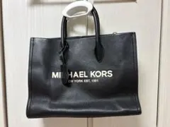 MICHEAL KORS ブラック ショルダーバッグ