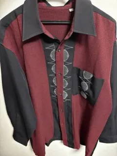 REDENTORE 長袖シャツ 赤/黒