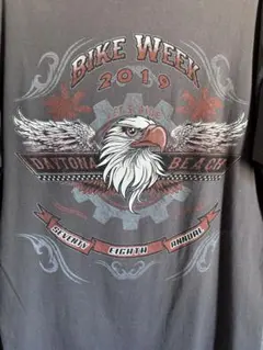 Harley-Davidson Tシャツ　ハーレーT L グレーのサムネイル