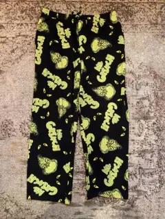 Dr.Seuss Mr.Grinch パジャマパンツ 柄パンツ 総柄アニメパンツ