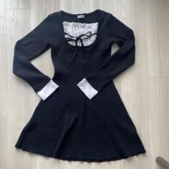 INGNI レースドッキングワンピース