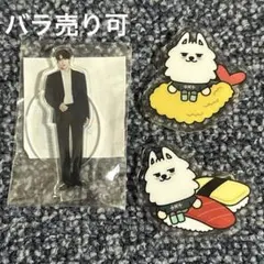 新品 未使用 TXT スビン ヨンモン アクスタ ご当地バッジ