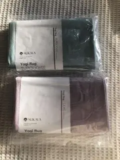 SUKALA ラグ　マット　ケース　未開封セット SUKALA】Yogi Mat Bag(キャメル・ラベンダー・チャコールグレー