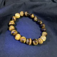 タイガーアイ 10mm 19粒 パワーストーン ブレスレット
