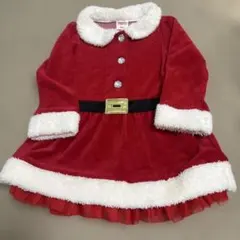 クリスマス　サンタワンピース