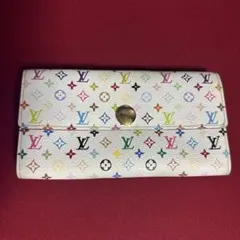 Louis Vuitton マルチカラー 長財布