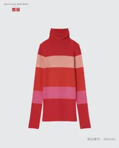 【ユニクロ×プリンセスタムタム】ヒートテックシームレスリブタートルネックT 極暖