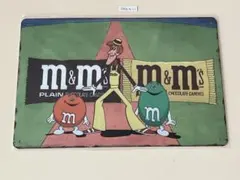 M&M's ブリキ看板 インテリア 昭和レトロ