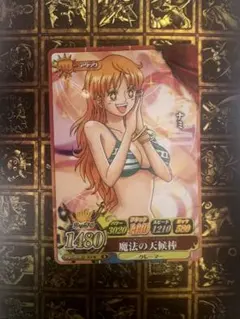 ワンピースベリーマッチ クルーカード ナミ 水着 レア - メルカリ