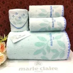 新品　マリクレール　バスタオル１　ゲストタオル２　タオルハンカチ１　４枚