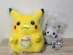 【3点セット】ポケモン はじまりのピカチュウ＆おかえり！ピカチュウ ぬいぐるみ