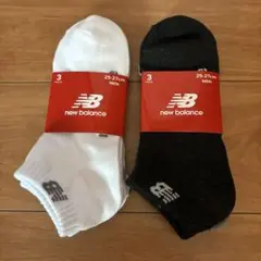 ニューバランス newbalance メンズソックス 6足25-27cm