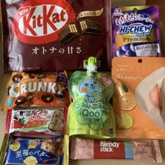 ❶KitKatオトナの甘さ・premiumハイチュウ・Qoo・クランキー・グミ♪