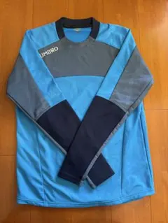 UMBRO 長袖サッカーウェア 青/グレー