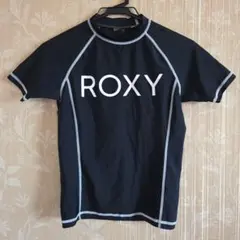 美品★ROXY ラッシュガード 半袖 ブラック