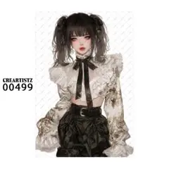 00499 ガール ペーパー/ステッカー 4枚 CREARTISTZ