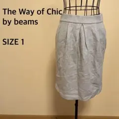 【The Way of Chic by beams】ニットタイトスカート/ラメのサムネイル