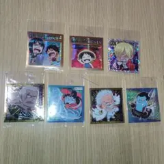 に*ぉ様 ONE PIECE ウエハースシール 7枚セット