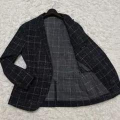 ◎極美品 MICHEL KLEIN ジャケット 51 XL相当 アンコン仕立てのサムネイル