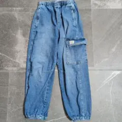 ZARA キッズ デニム カーゴパンツ 140cmのサムネイル