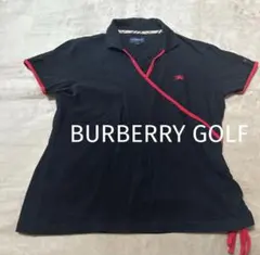BURBERRY GOLF 半袖 ポロシャツ Lサイズ ブラック
