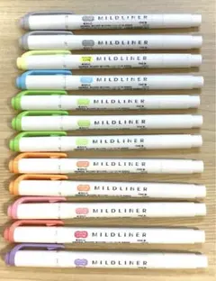 MILDLINER 蛍光ペン 12本セット
