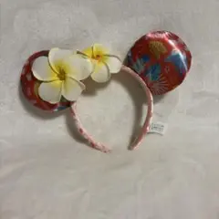 希少✨アウラニディズニー 海外限定カチューシャ リボン スパンコール ブラウン 希少✨アウラニディズニー 海外限定カチューシャ リボン