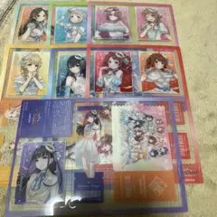 学園アイドルマスター クリアシート 全７種 ローソン