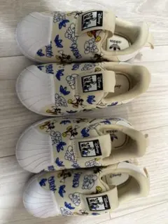 adidas Disney ミッキー スニーカー　二足セット