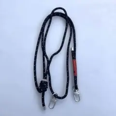 topologie トポロジー ブラック スマホストラップ ネックストラップ