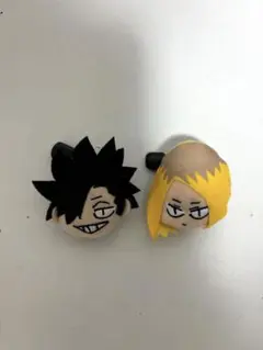 黒尾鉄朗 孤爪研磨 フェイスピンバッジ