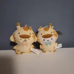 サンリオキャラクターズ どうぶつ着ぐるみマスコット ポチャッコポムポムプリン