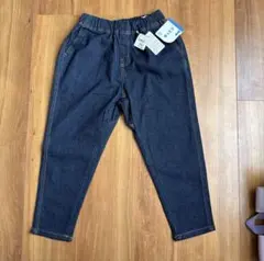 ゆったりストレッチデニムパンツ 120cm~ EL FIN DOLL