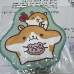 平成メモリーくじ ダイカットミニタオル　はむちゃんずわーるど
